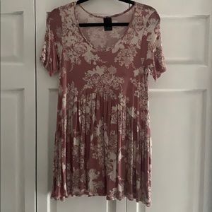 Agnes & Dora Pink/White Floral Muse - XS